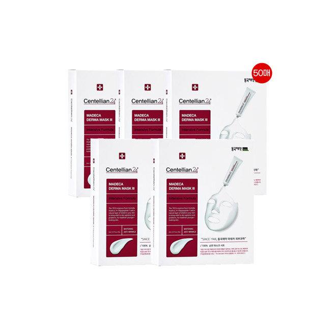 Madeca Mask Pack CENTELLIAN24 Derma Mask Season 3 50 Sheets Madeca Derma Mask 3 50 sheets