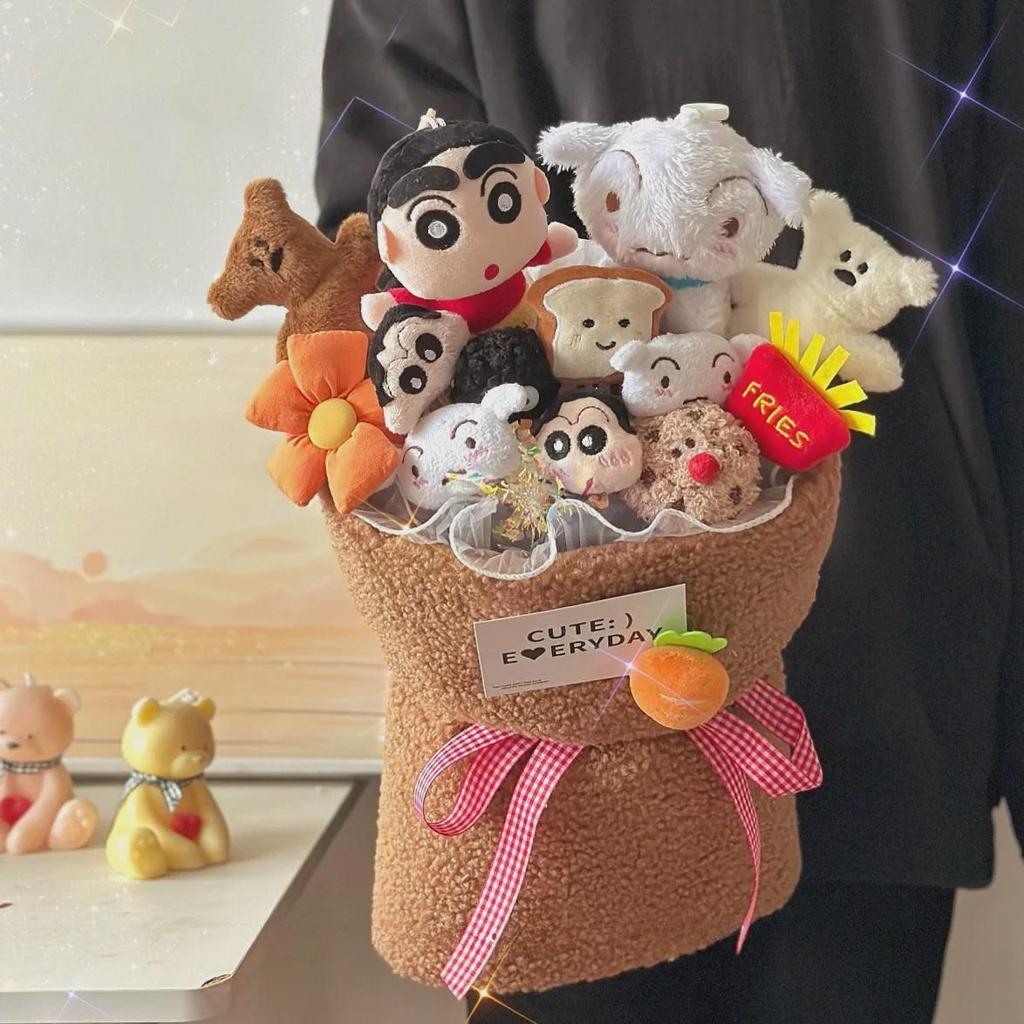 Cute Capybara Cartoon Doll Bouquet - Perfect for Mother's Day, Birthdays, or Teacher's Day