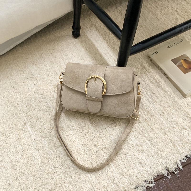 OGAR Vintage Frosted Crossbody Shoulder Bag
