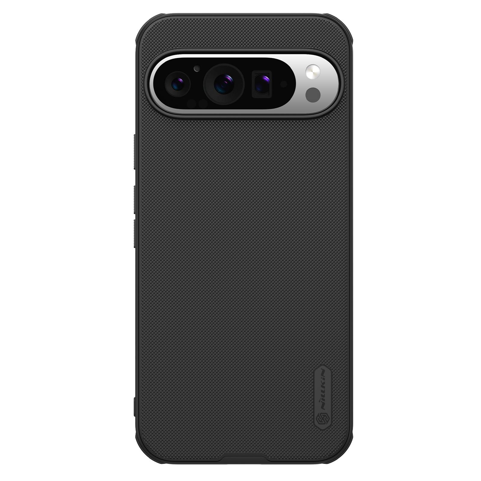 

NILLKIN Frosted Shield Pro для Google Pixel 9/Pixel 9 Pro Магнитный чехол для телефона PC+TPU Противоударный чехол Black