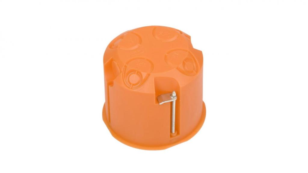 Puszka Podtynkowa 60Mm Regips Głęboka Pomarańczowa P60Df 31074008