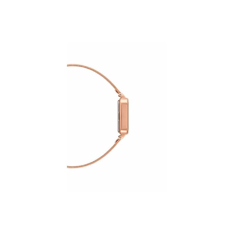 Daniel Wellington QUADRO series watch quartz movement stainless steel strap 22mm white dial women's watch retro square DW00100517