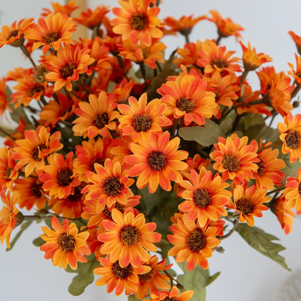 Artificial Plastic Daisy Flowers Centerpieces Fake Plant Wedding Room Home Party  Gifts Handheld Arrangement Festival bouquet