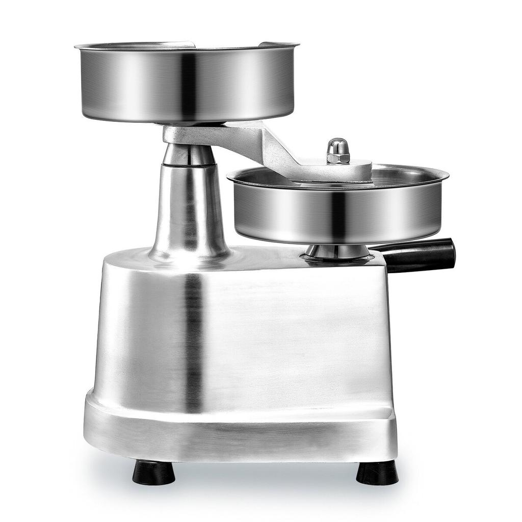 Commercial Burger Patty Maker, 150mm/6inch Hamburger Beef Patty Maker, Heavy Duty Food-Grade Stainless Steel Bowl Burger Press Machine, Kitchen Meat