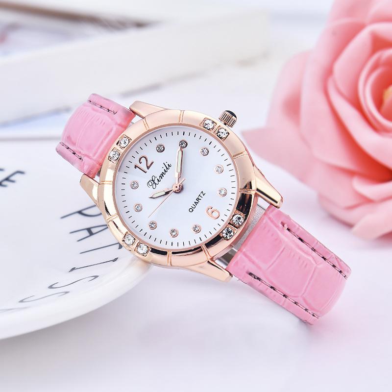 Supply, Korean Classic Fashion Luminous Light Is Not Waterproof, Diamond-Encrusted Belt, Fashion Quartz Watch, Gift Watch, And More