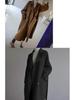 Korean Style Women's Long Tie-Waist Wool Coat