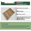 Wave Pattern Wooden Clay Roller for Pottery and Sculpture