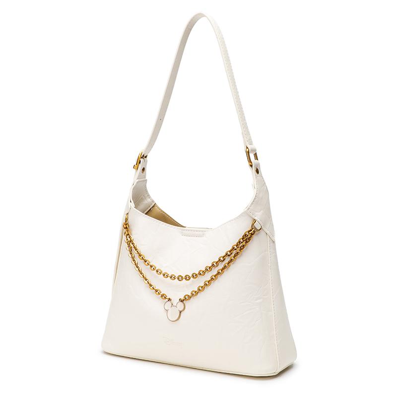 New Disney Mickey Series PU Combo Bag, Tote Bag, Shoulder Bag Regular Women's White BMK-71438W