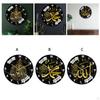 Acrylic Islamic Wall Clock Muslim Silent Quartz for Living Room Decor