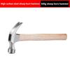 Claw Hammer Wooden Handle 1Pcs Practical Multi Function Household Tool for Crafting and Construction