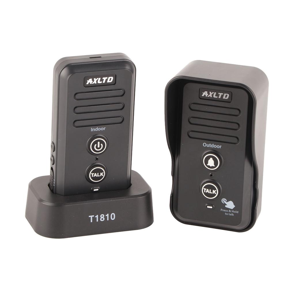 Wireless Intercom Doorbell 1500m Long Range Waterproof Rechargeable for Home Intercomunicador