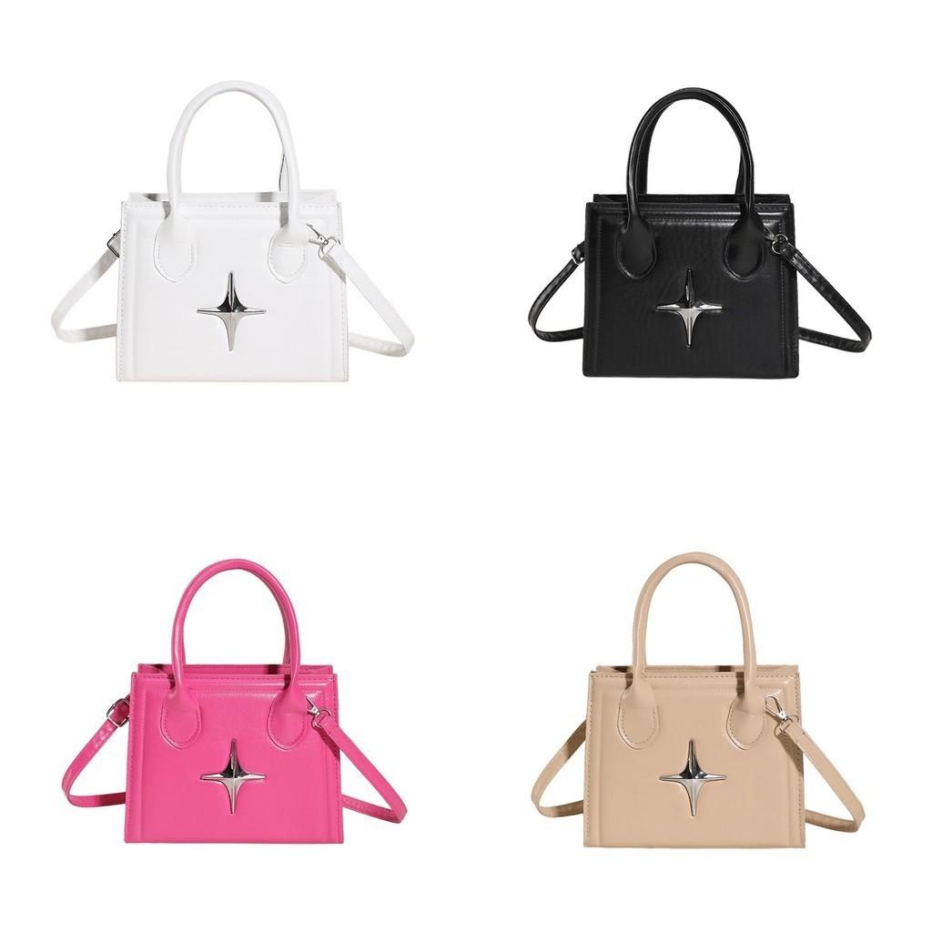 Trendy Stylish Star Mark Pu Small Handbag For Women Fashionable Shoulder Bag