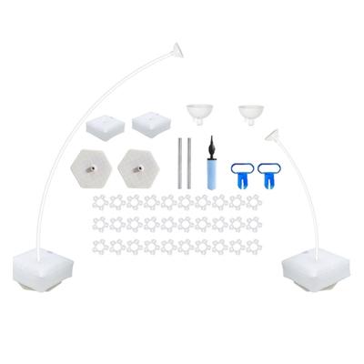 Flexible Ballon Säulenhalter Leicht und Langlebig Ballonbogen Sets Ständer mit Basis für Geburtstag Hochzeit