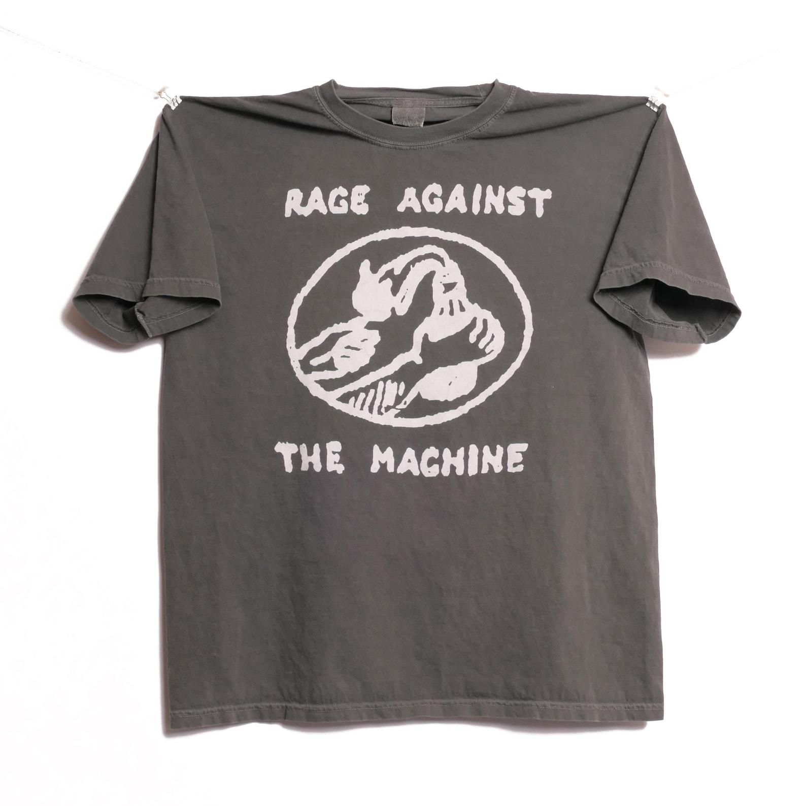 Rage Against The Machine Band Tee Shirt Heavy Rap Metal Alternative Rock n Roll Punk Molotov Cocktail Evil Empire Faded Tee - XL S