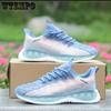 WTEMPO Neutral Summer Sneakers Men's Lightweight Breathable Thin Mesh Sport Shoes Women's Slip Resistant Casual Shoes Shock Absorbing Running Shoes