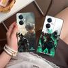 Game Delta Force Matte TPU Mobile Phone Case for OPPO Reno 14 13 12 11 10 9 8 7 6 5 F T Pro 5G Colorful Printing Cover