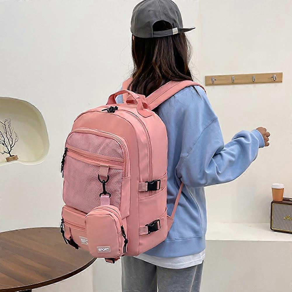 Portable Backpack Camping Travel Bag Large-Capacity Daypack with a Coin Purse for Men Women Camping Business Commuting Travel