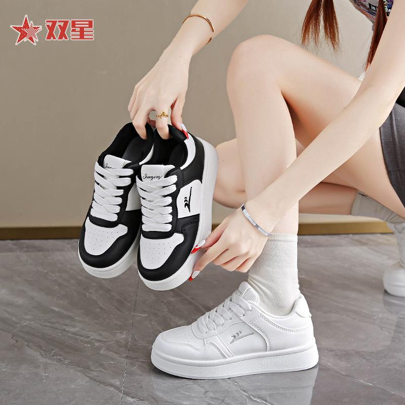 Little white shoes women's new spring and autumn board shoes casual versatile student breathable soft sole lightweight thick sole