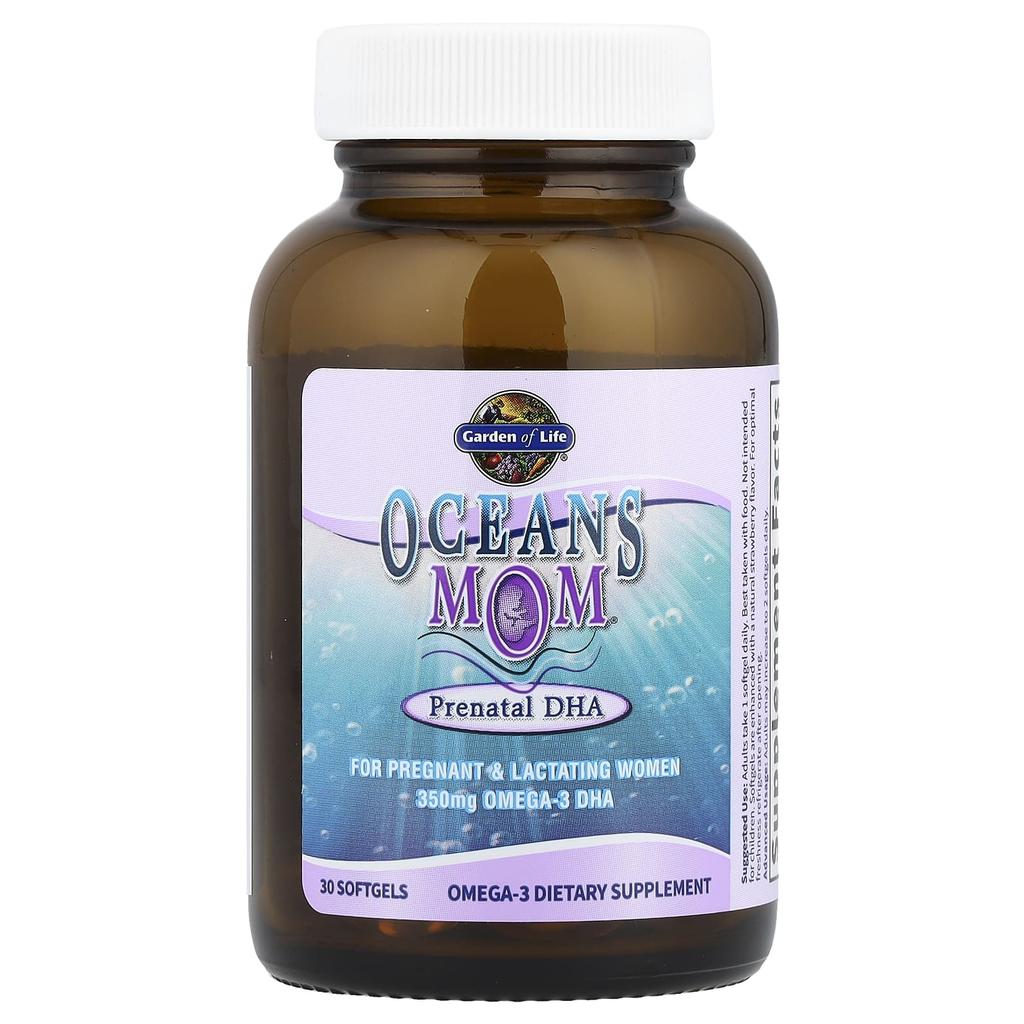 Oceans Mom, Dha for Pregnancy, Strawberry, 30 Softgels