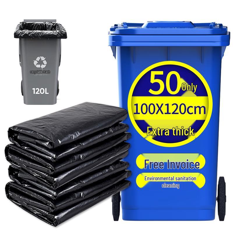 Jinghuisichuang Commercial & Hotel Flat-Mouth Garbage Bags