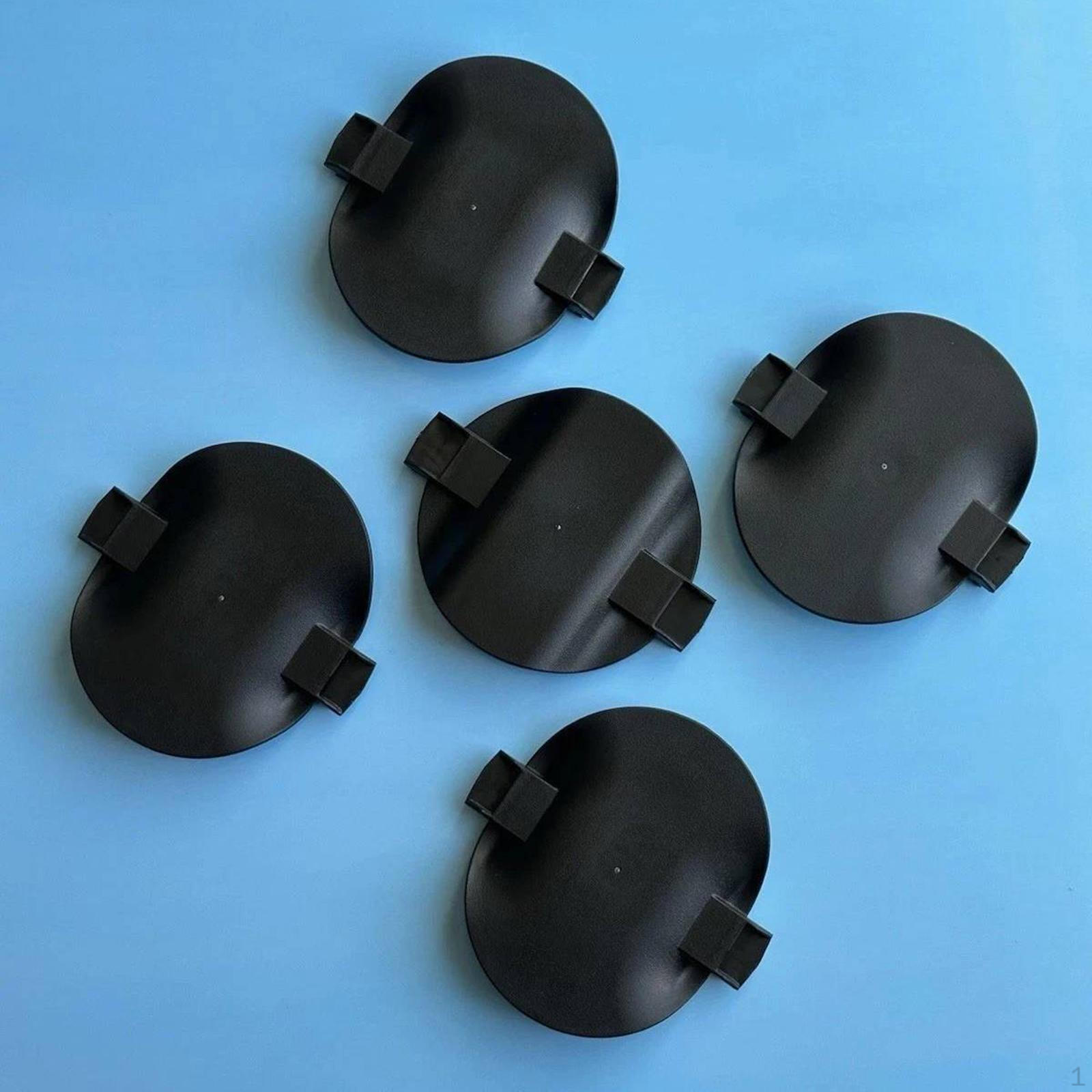 5x Крышки для крепления платформы 5-го колеса, Набор крышек для кузова Box Puck, Профессиональные сменные детали для транспортных средств