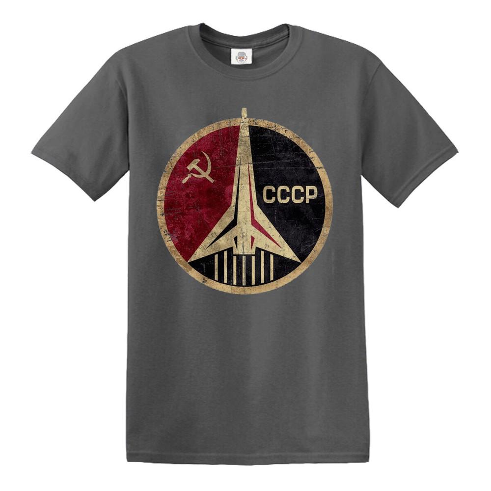 Cccp russian soviet ussr tshirt hammer and sickle mens ladies tshirt top 2XL