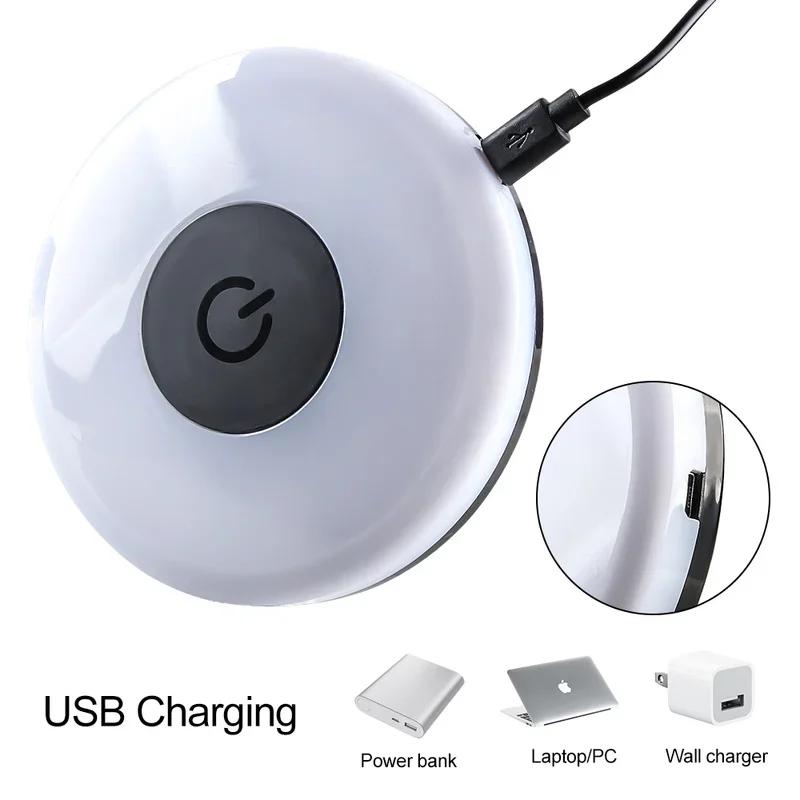 Magnetic Car LED Touch Light Universal Auto Interior Reading Lamp Auto Trunk Lighting Rechargeable Light CarAccessories Interior