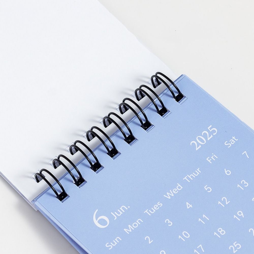 Simple 2024-2025 Calendar Creative Monthly Planner Gift Standing Flip Calendar  Desk Decoration