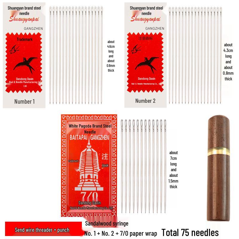 Steel Hand Sewing Needle for Embroidery and Clothes