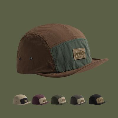 Pánská retro baseballová čepice Jaro/Léto Tenká Ochrana proti slunci Měkký kšilt Čepice s osobním prošíváním Street Kšiltovka