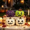 Desktop Holiday Party Ornament 3/4Pcs Vintage Wooden Pumpkin Decor, Rustic Fall Tabletop Centerpiece, Farmhouse Sturdy Thanksgiving Centerpieces
