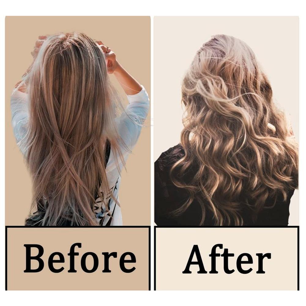 9pcs Heatless Curling Rod Headband, No Heat Silk Ribbon Rollers for Overnight Sleeping Curls, Styling Kit with Hair Clips and Sc