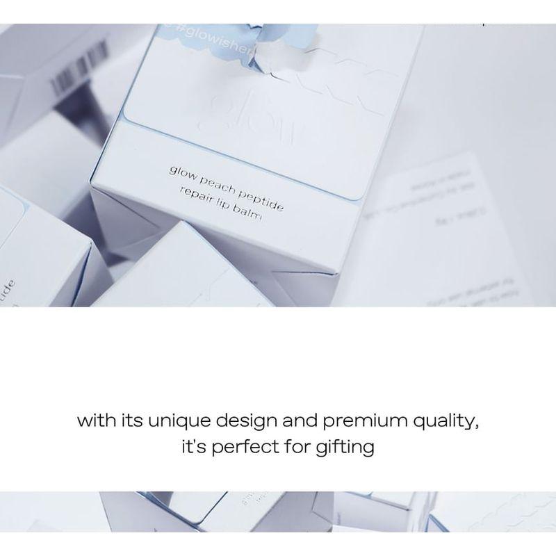 glow Peach Peptide Lip Balm - 3 Types