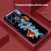 Colorful Cute Fish For Infinix Note 40 4G 30i 12 96 Smart 8 Hot 9 Play 10 11S 12 20i 50 Pro Plus 5G Tempered Glass Phone Case