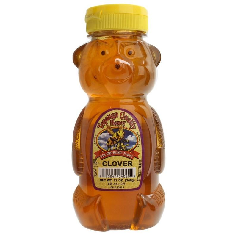 

Topanga Quality Honey Clover Bear Squeeze Bottle