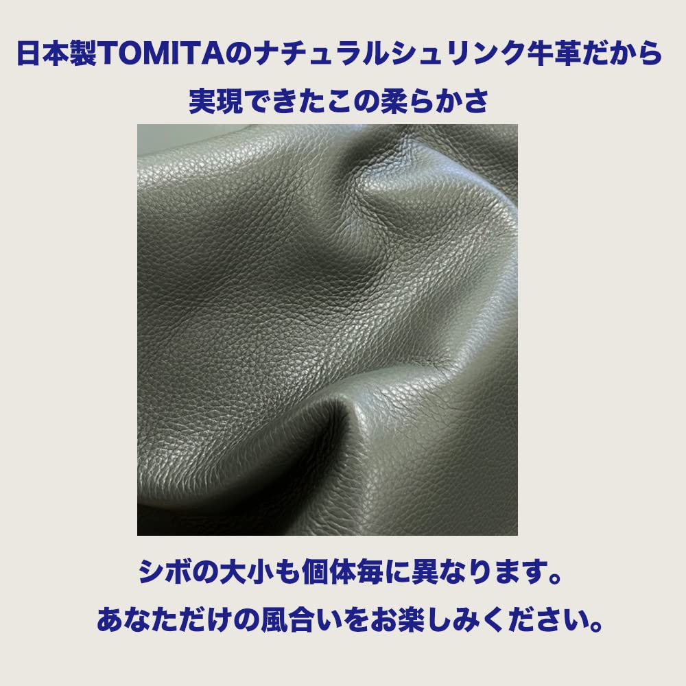 Die 2-Wege Armbandtasche Made in Japan Echtes Leder Umhängetasche Handtasche Handgefertigt [el K'leur] K'leur (Matt-schwarz)
