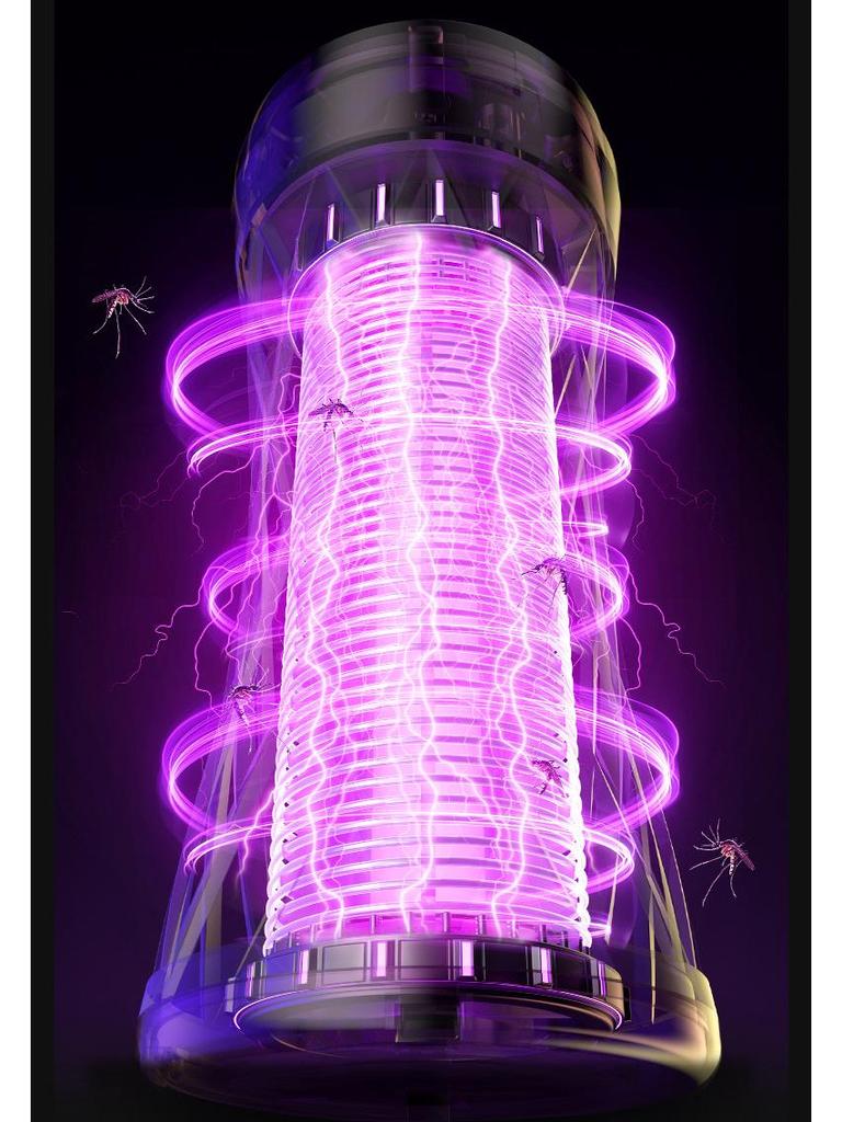 2025 USB Electric Shock Mosquito Killer & Repellent Lamp for Indoor/Outdoor Use