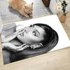 Elegant Beauty Black White Carpet Rug Soft Washable Antislip Home Living Room Sofa Mats Personalized Christmas Rug