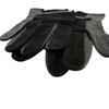 Dior suede Logo embossing leather gloves black leather Women Used
