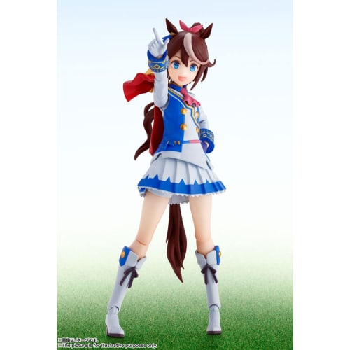 TAMASHII NATIONS S.H.Figuarts Uma Musume Pretty Derby Tokai Teio, approximately 125mm ABS & PVC painted action figure