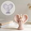 3D Wings Angel Silicone Candle Mold Goddess Sculpture Gypsum Making Tool DIY Church Decoration Native Dropping Resin Mold
