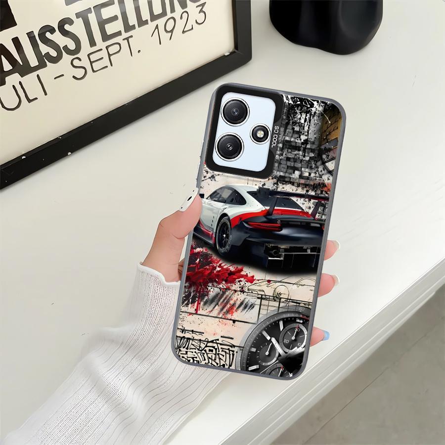 Case for Xiaomi Redmi 9T K60 9C 10C 13C 14C A5 A1 A2 Plus 12C Back Phone Cover Handsome Cool Car
