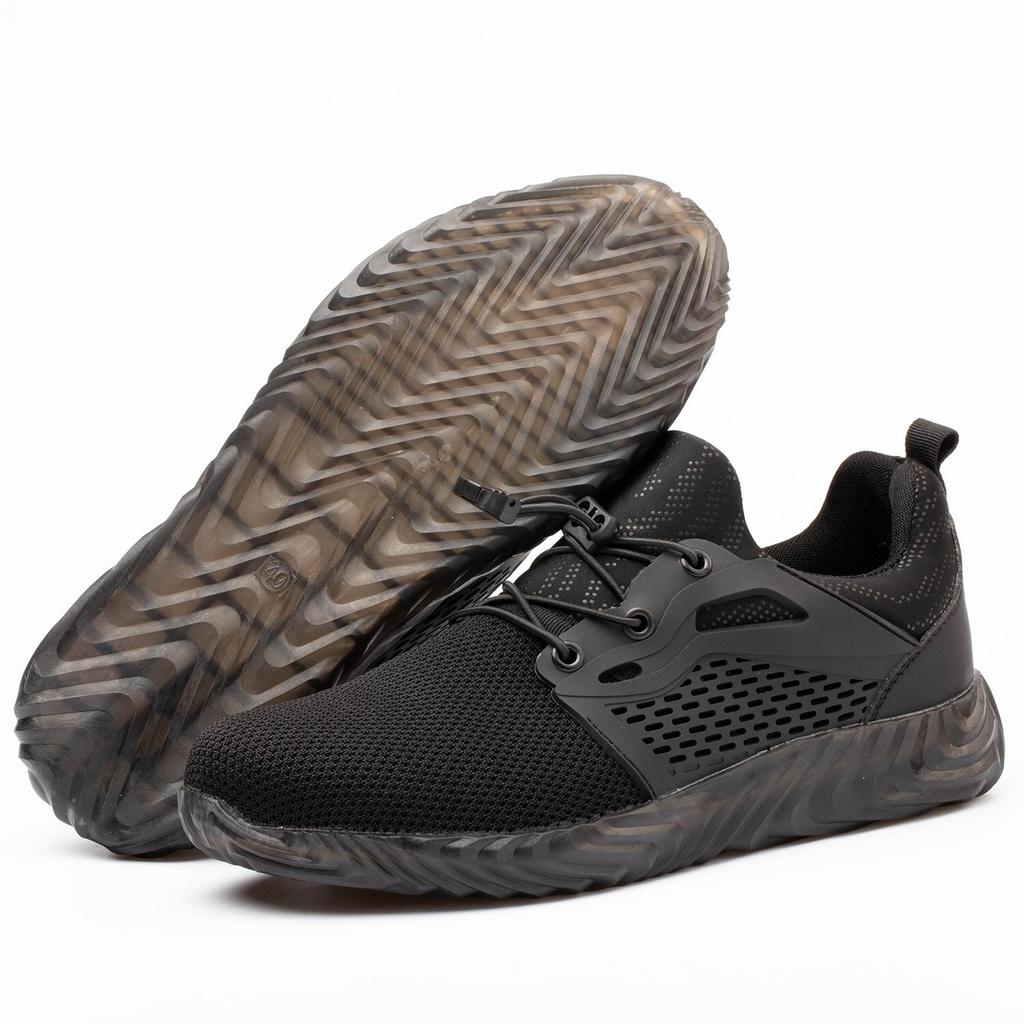 Fashion Men Safety Boots Steel Toe Work Shoes Summer Breathable Sneakers Puncture Proof Anti-smash Boot Non-slip Lightweight Women Shoes