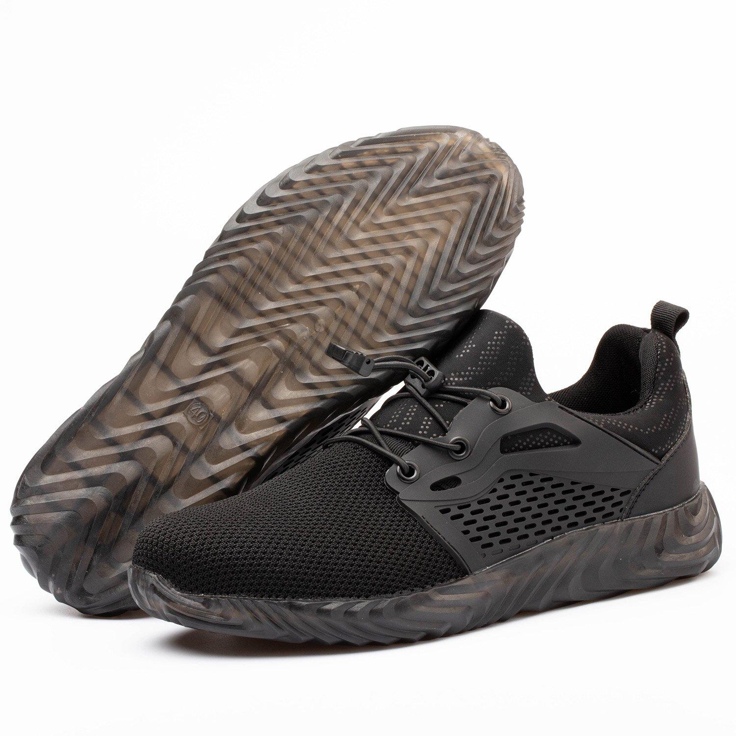 

Мужские защитные ботинки со стальным подноском, рабочая обувь, летние дышащие кроссовки, устойчивые к проколам, противоударные ботинки, нескользящие, легкие, женская обувь 35