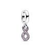 Brand New Infinity Knot Charm Bead Components Copper Metal Bead Components Hearts Secure Safety Chain Compatible With Authentic Original Bracelets
