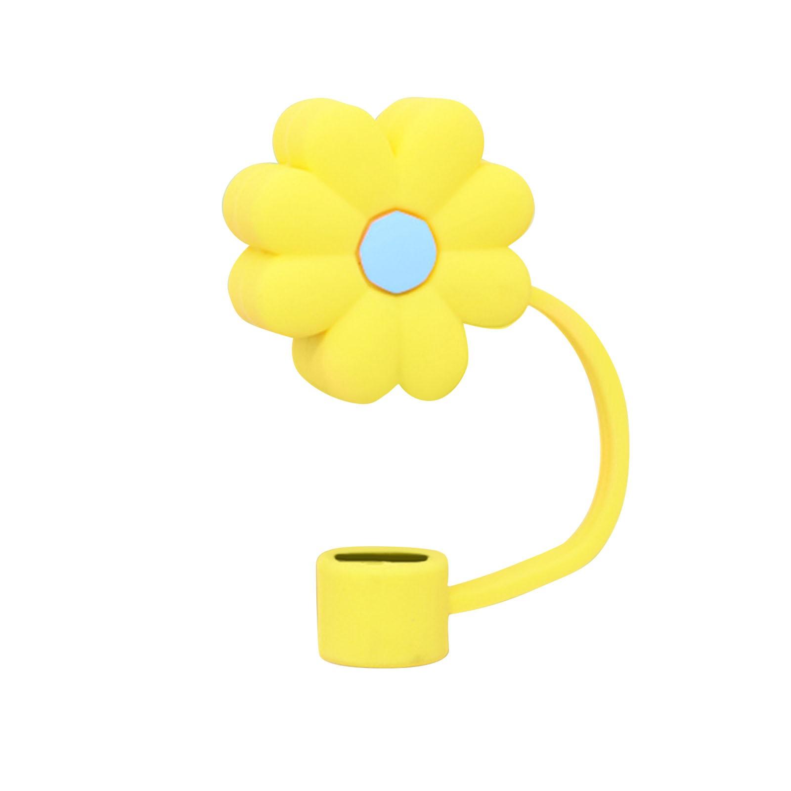 

Соломенная крышка для чашки, силиконовый соломенный топпер, совместимый с стаканом для чашек с ручкой, крышки соломенных кончиков для чашек, аксессуары One Size