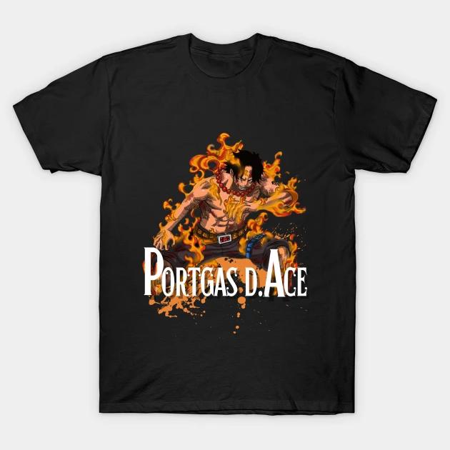 

One Piece PORTGASDACE Anime Printed Tshirt Unisexs and Womens Tshirt Unisexs Top Sports Tshirt Unisexs Tshirt Summer Tee 2026 S