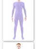 Spider-Man Fluoreszierender Zentai Halbkopf-Bodysuit Jumpsuit für Bühnenauftritt