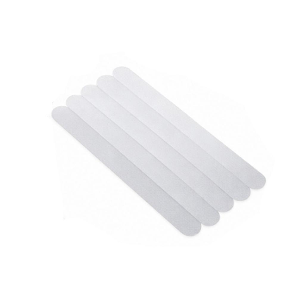 Transparent Anti Slip Stair Treads for Bathroom Floor Safety Non Slip Tape Strips 5 Pack Durable Adhesive Strips for Stairs and Steps