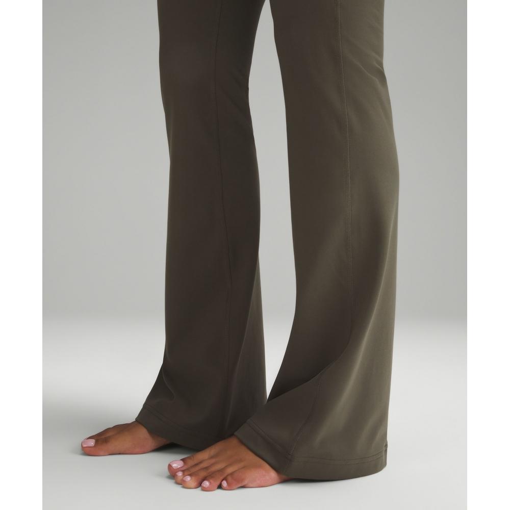 Lululemon Groove Nulu Super High Rise Flared Pant  Regular Army Green